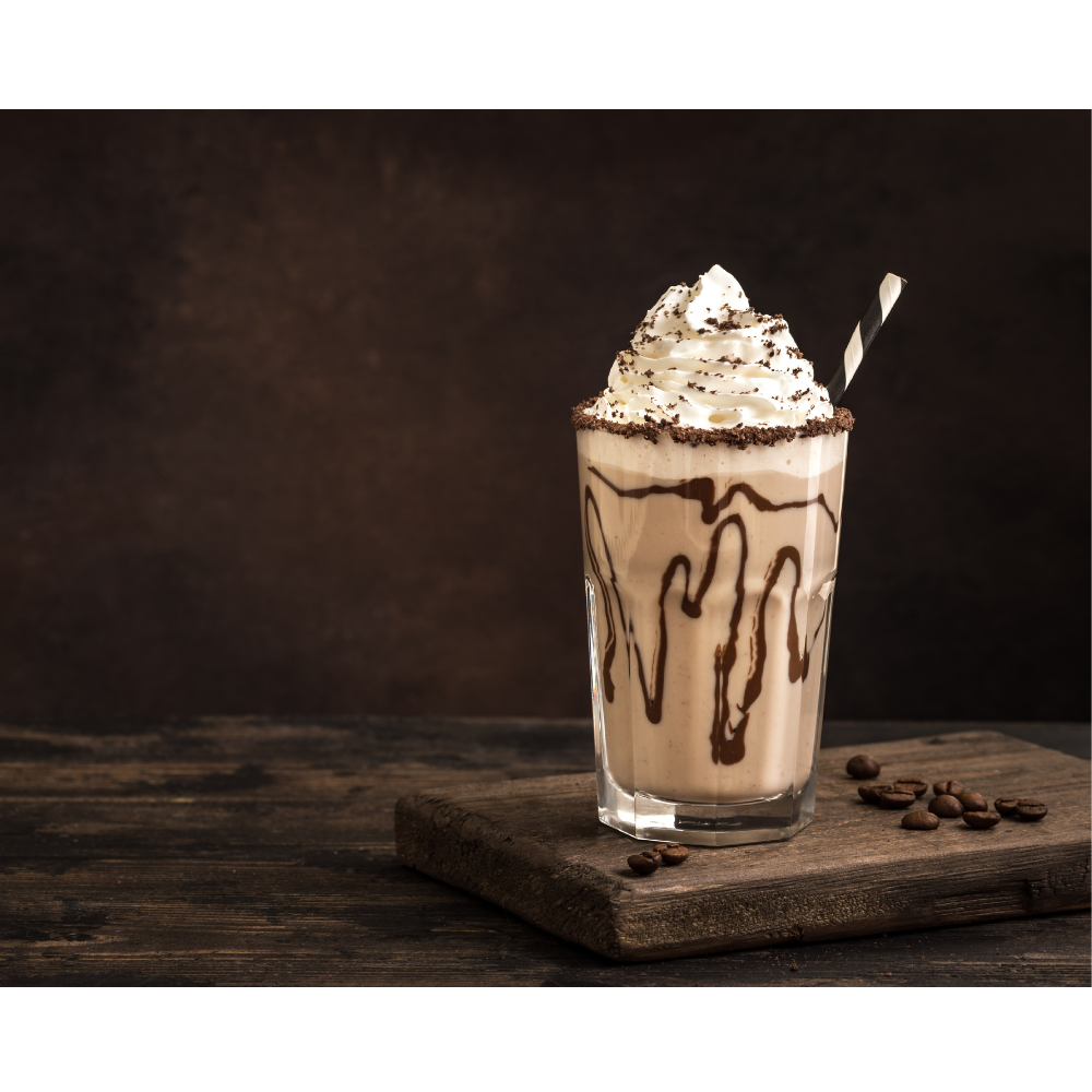 Schokoladiger Brownie Latte