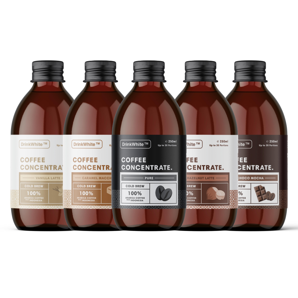 KAFFEEKONZENTRAT TASTING SET (5x250ml Flaschen)